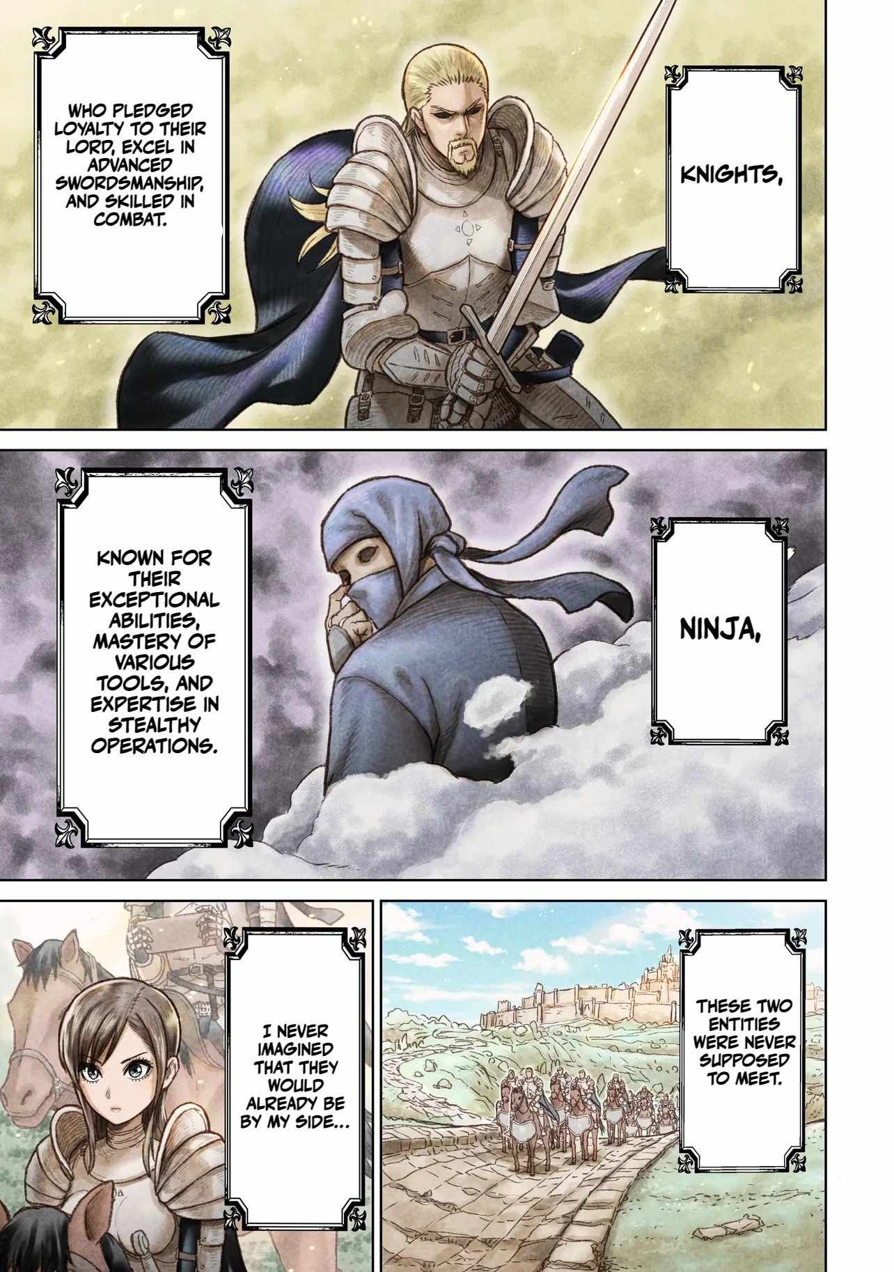 The Ninja Knight Chapter 1.1 2